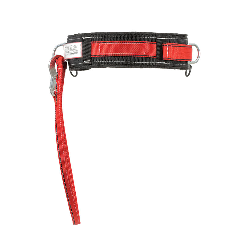 Fireman Belt, with Restraint Lanyard, M-XL (85-120cm), EN358, CE image